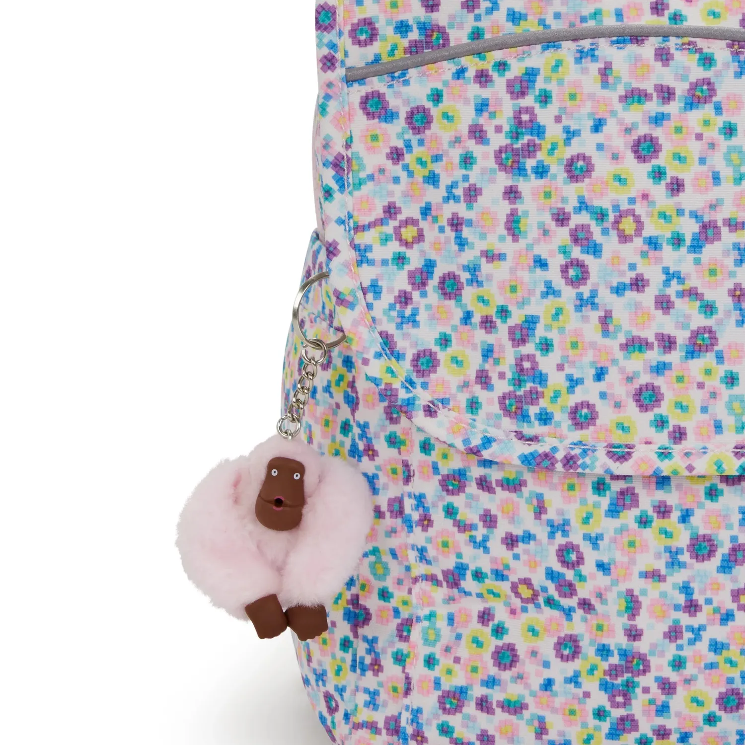 Kipling Codie M rugzak Digi Flower Medium A4