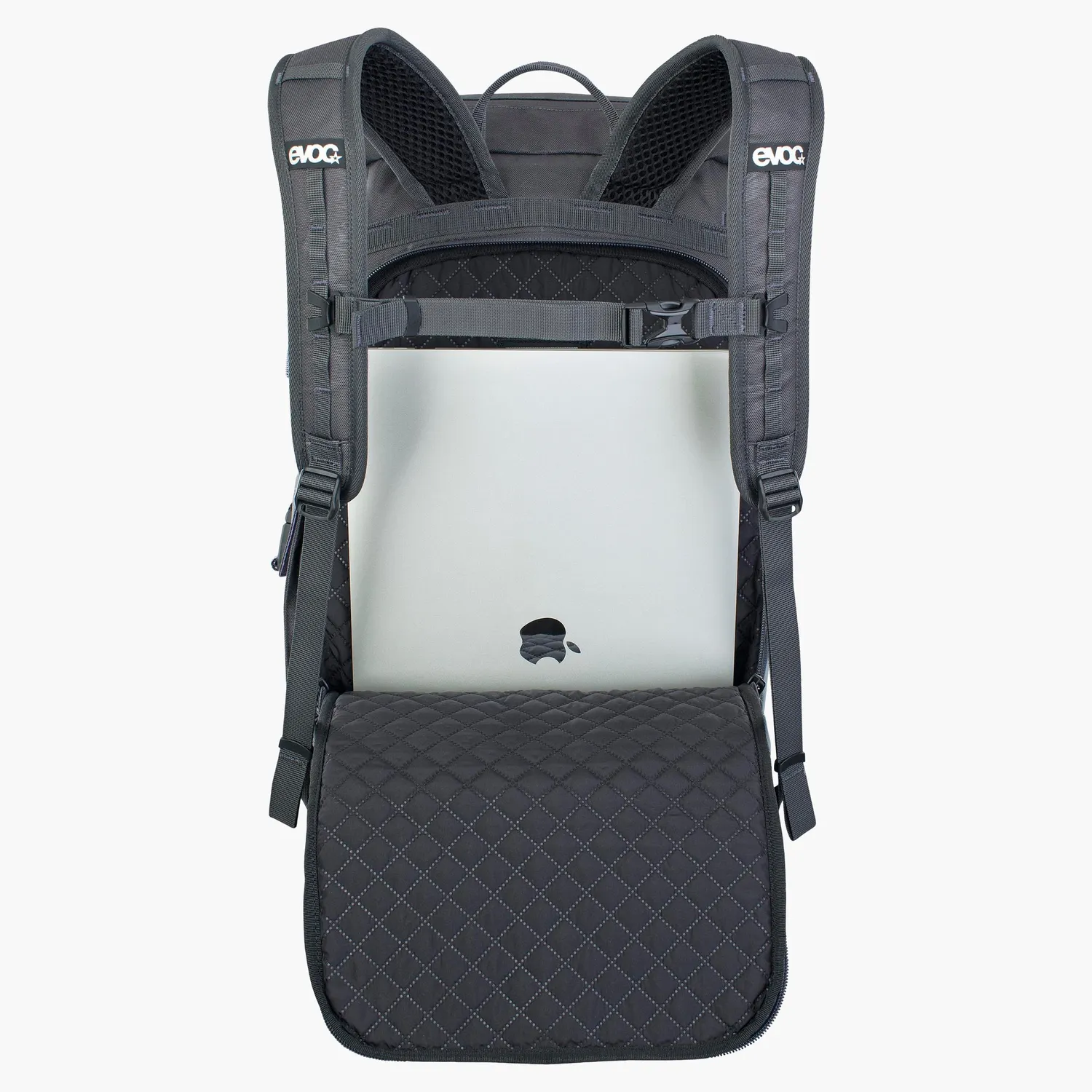 Evoc Mission Pro 28 rugzak zwart met laptopvak