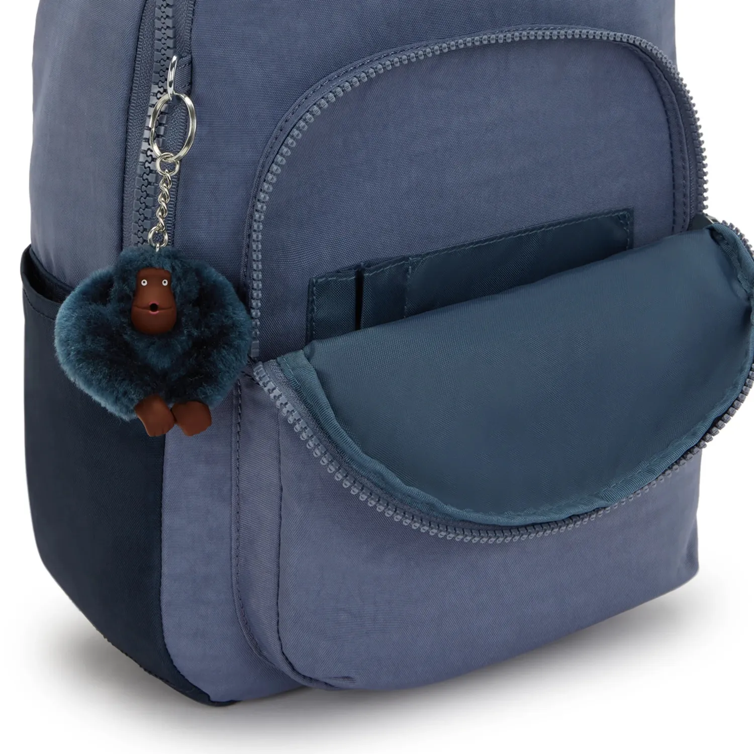 Kipling Seoul S rugzak klein Game Grey waterafstotend