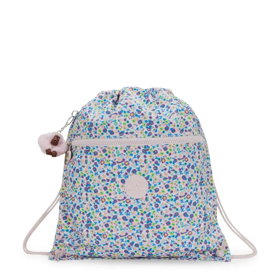 Kipling Supertaboo turnzak Digi Flower Print Medium waterafstotend