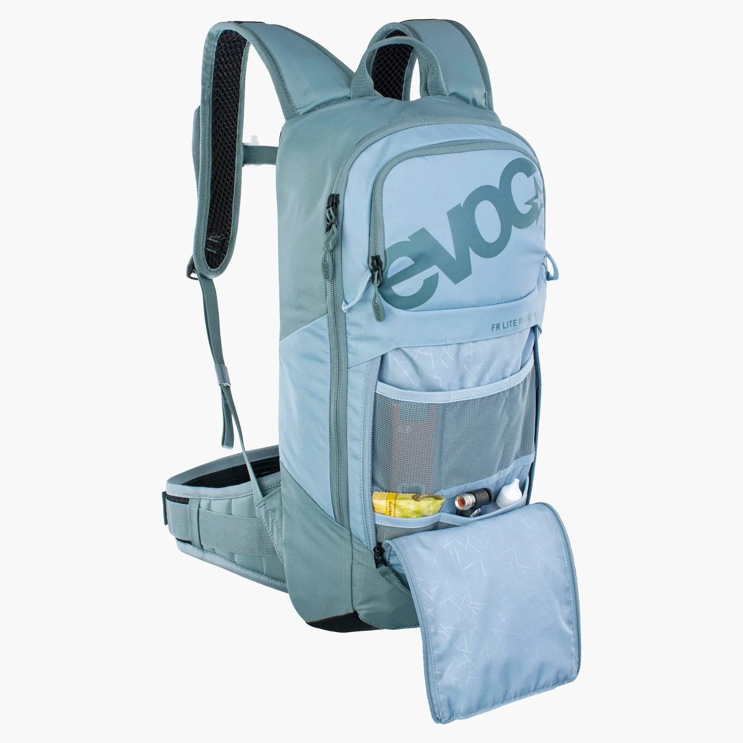 Evoc FR Lite Race 10 rugzak carbon grey 10L protector