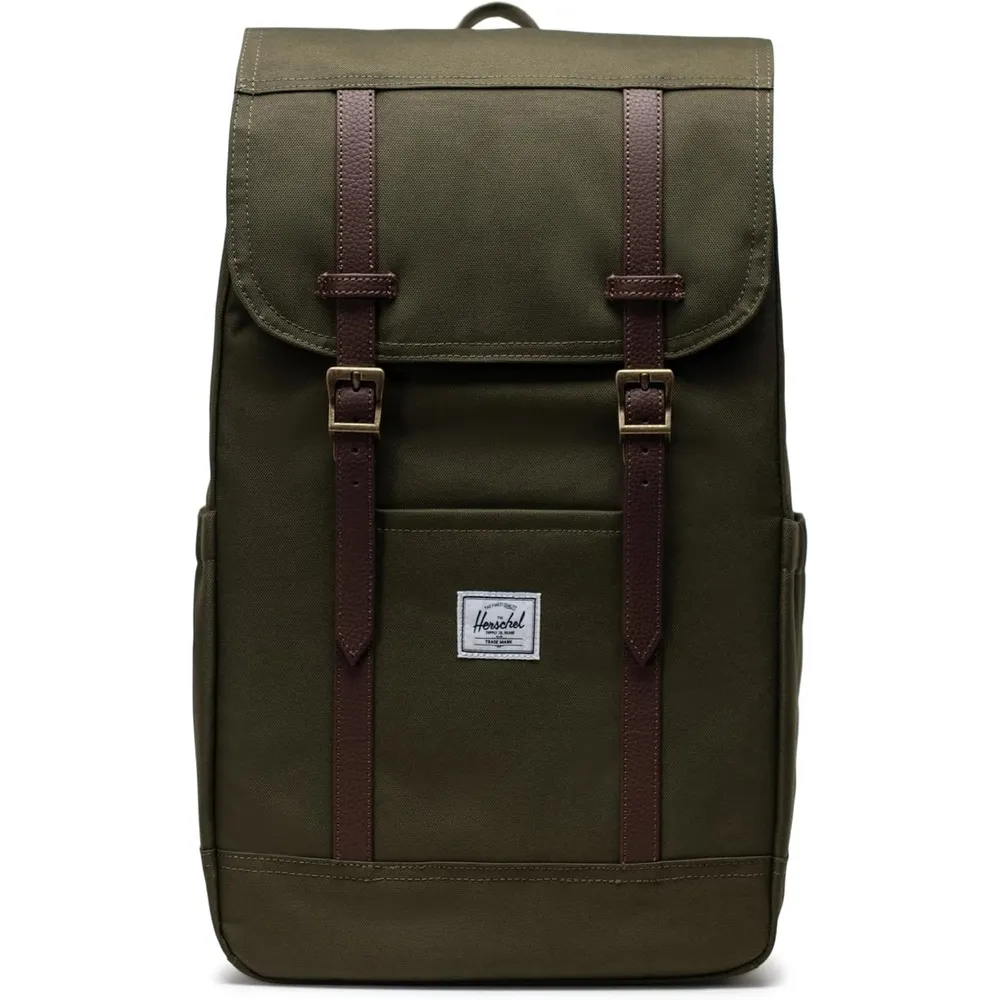 Herschel Supply Retreat rugzak 23L Grey Crosshatch canvas