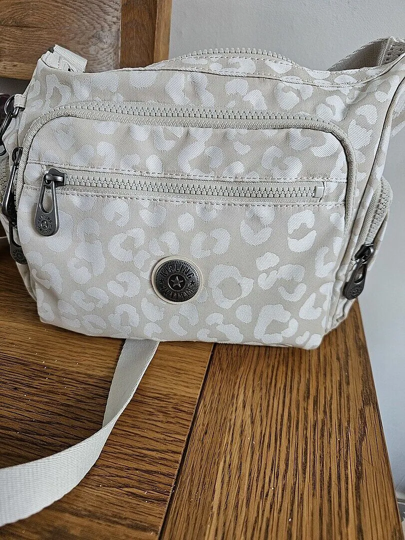 Kipling Gabbie S schoudertas Signature Print klein bedrukt