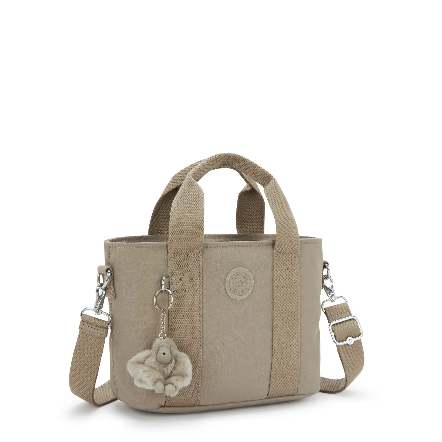 Kipling Minta tasje klein soft taupe waterafstotend