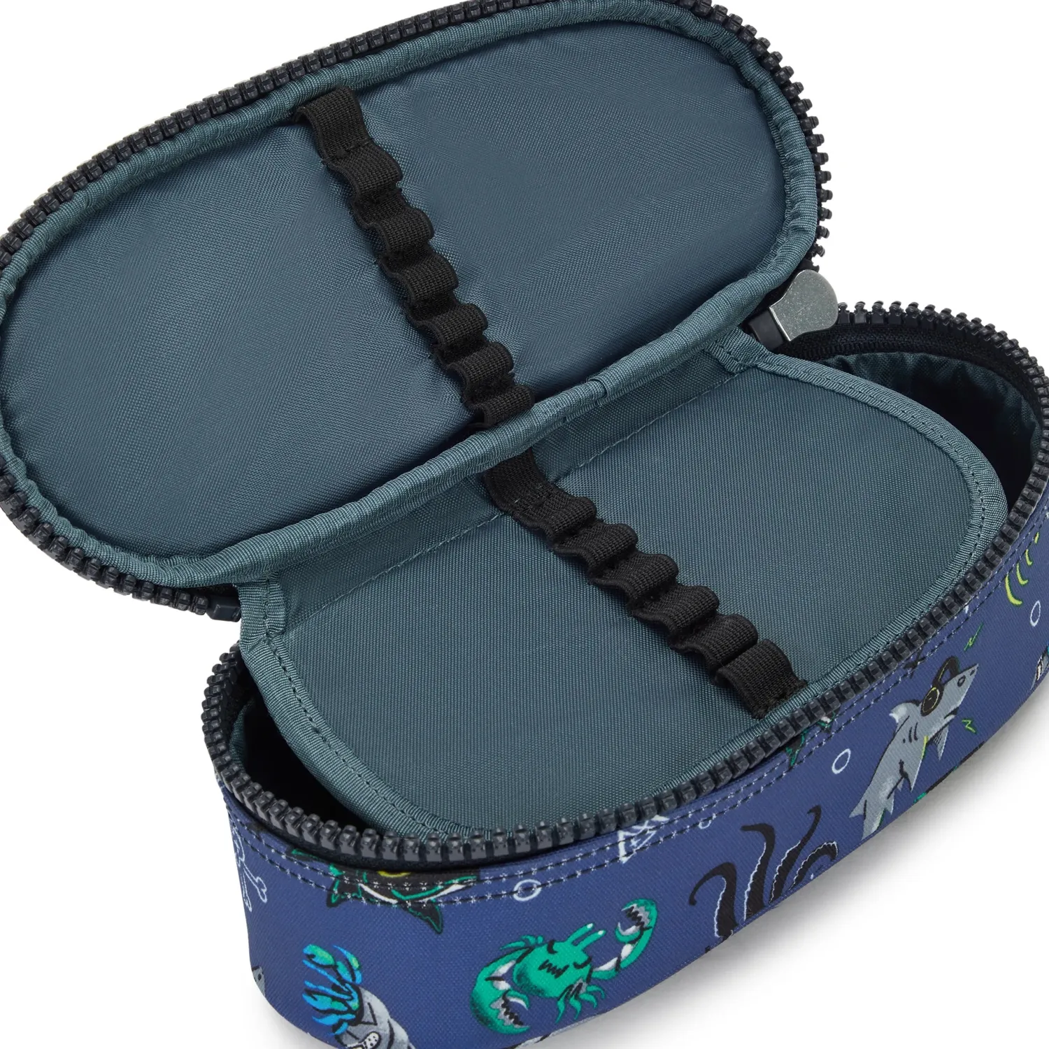 Kipling Duobox pennenetui Medium Undersea Party waterafstotend