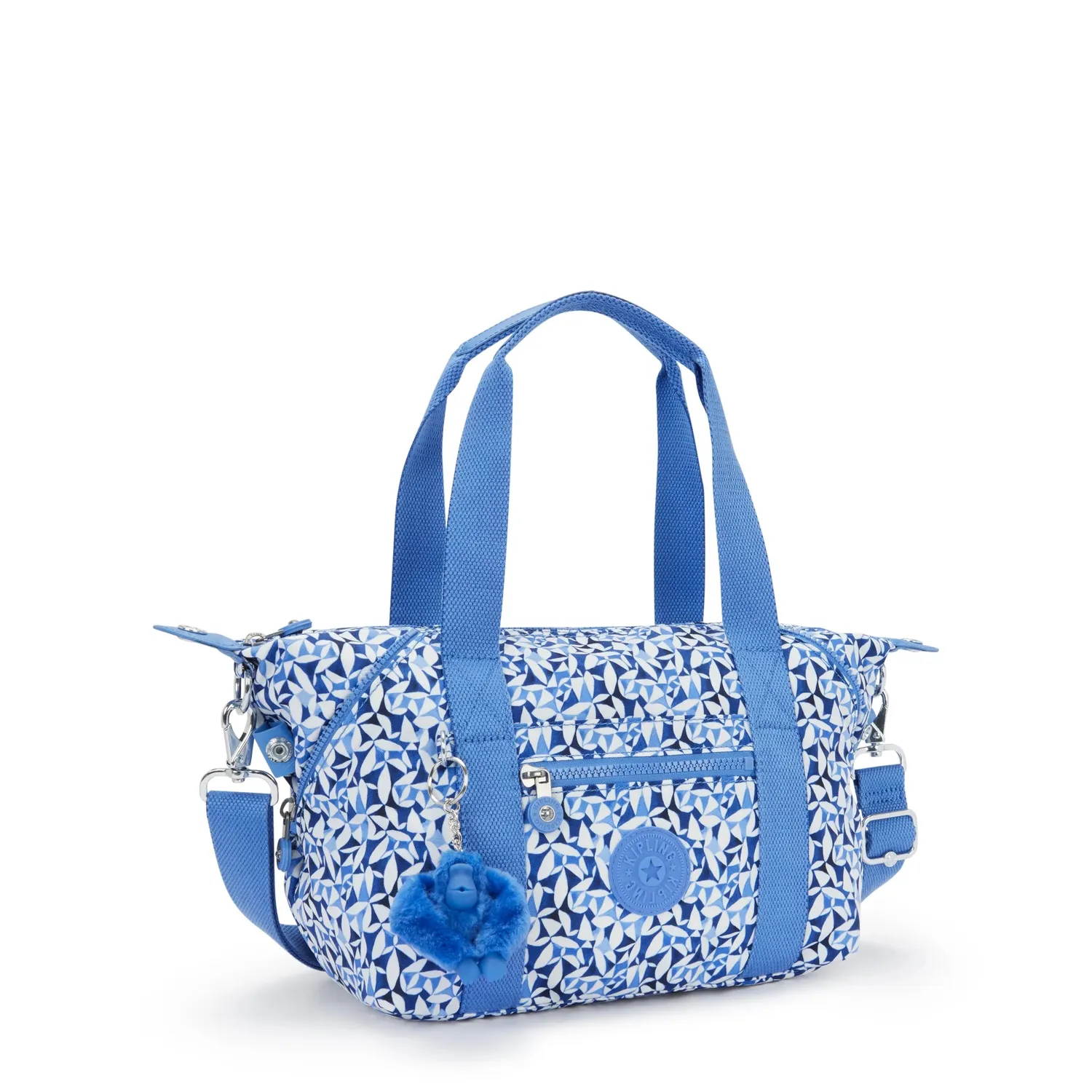 Kipling Art Mini schoudertas Crazy Leaves klein print