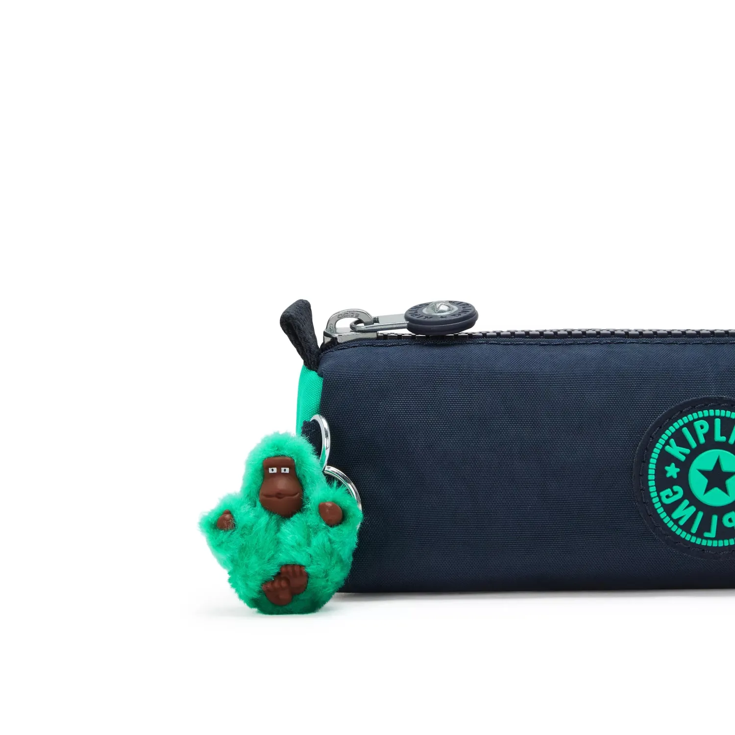 Kipling Freedom pennenzak Medium Blue Green Block nylon