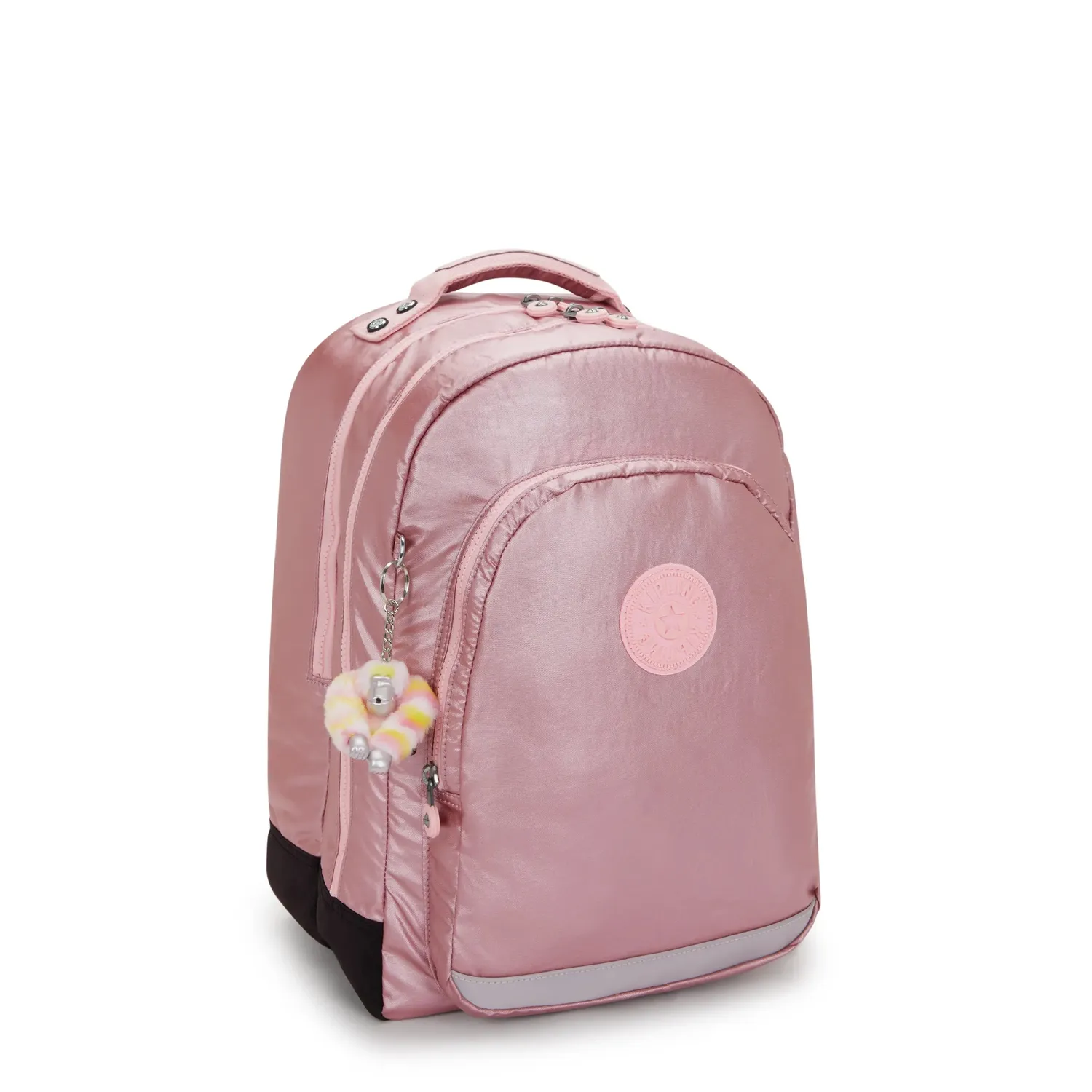 Kipling Class Room rugzak Groot Bronze Pink Metallic laptopvak