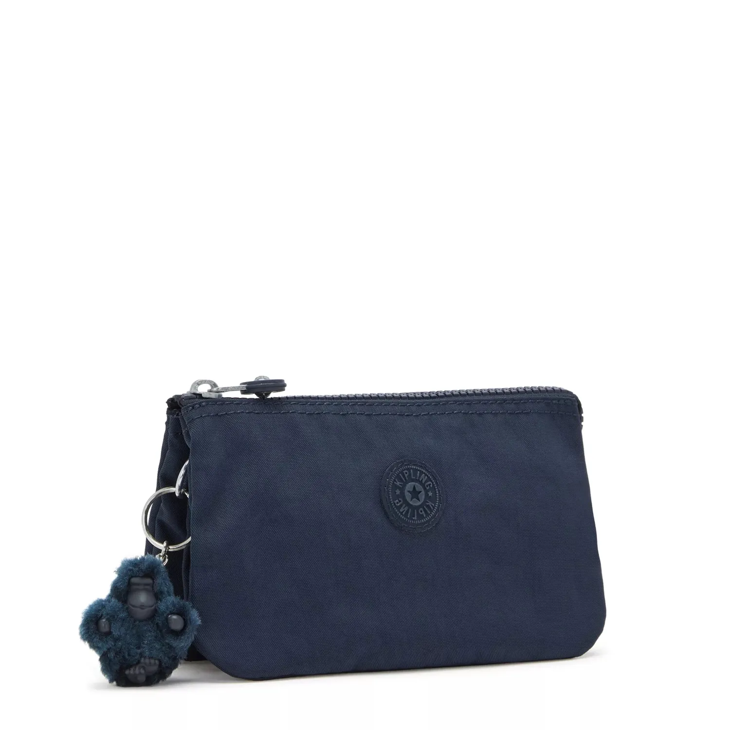 Kipling Creativity L buidelzak Groot Blue Bleu 2 blauw
