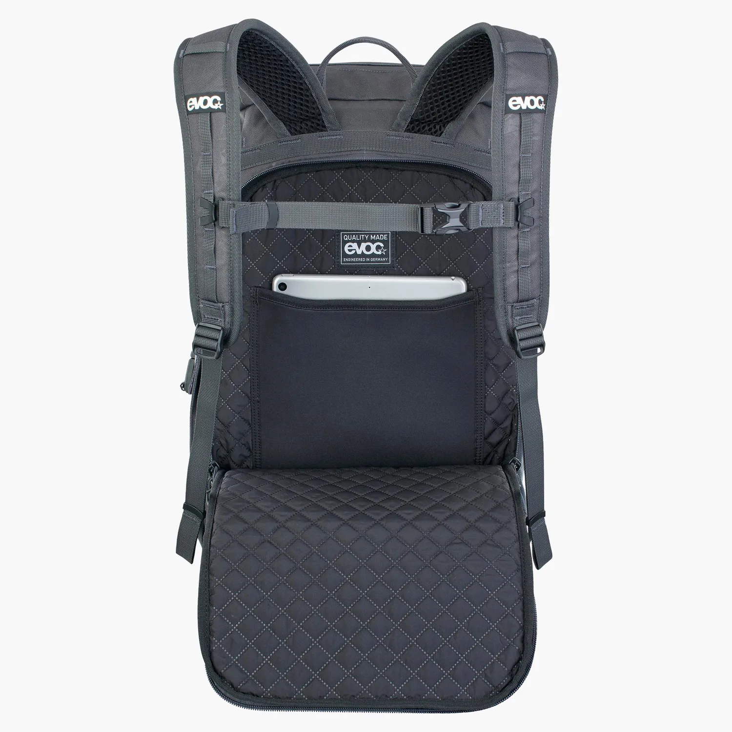 Evoc Mission Pro 28 rugzak zwart met laptopvak