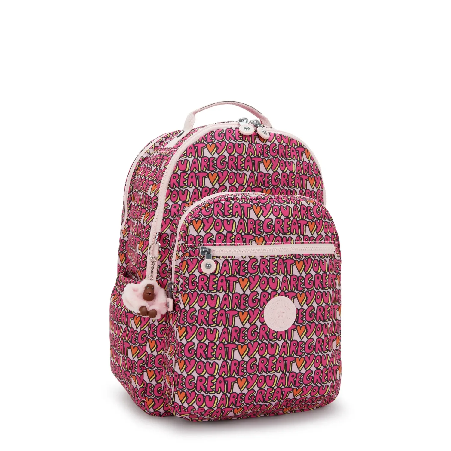 Kipling Seoul College Extra rugzak U R Great Print 15 inch