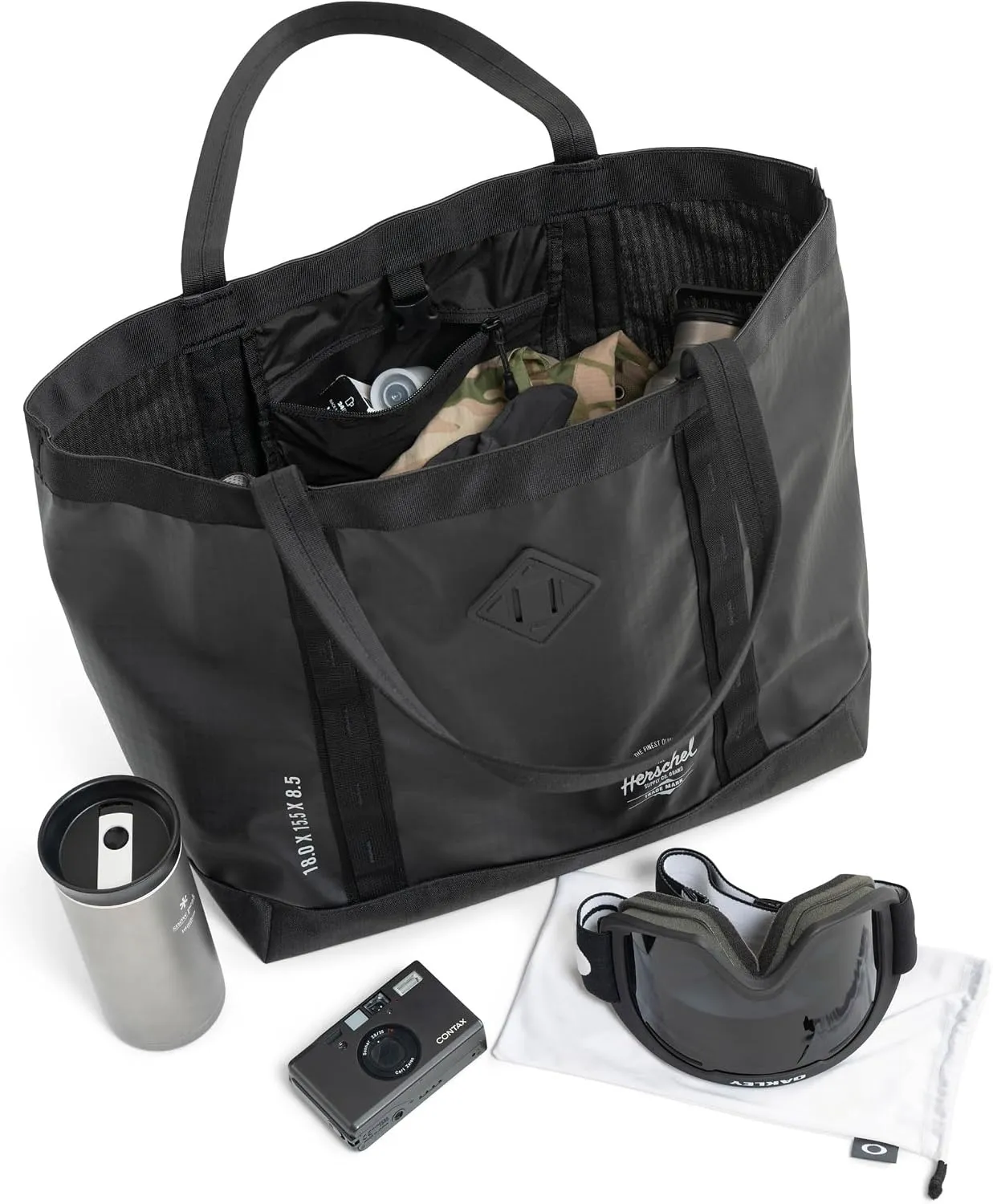 Herschel All Season 33L tote zwart draagtas