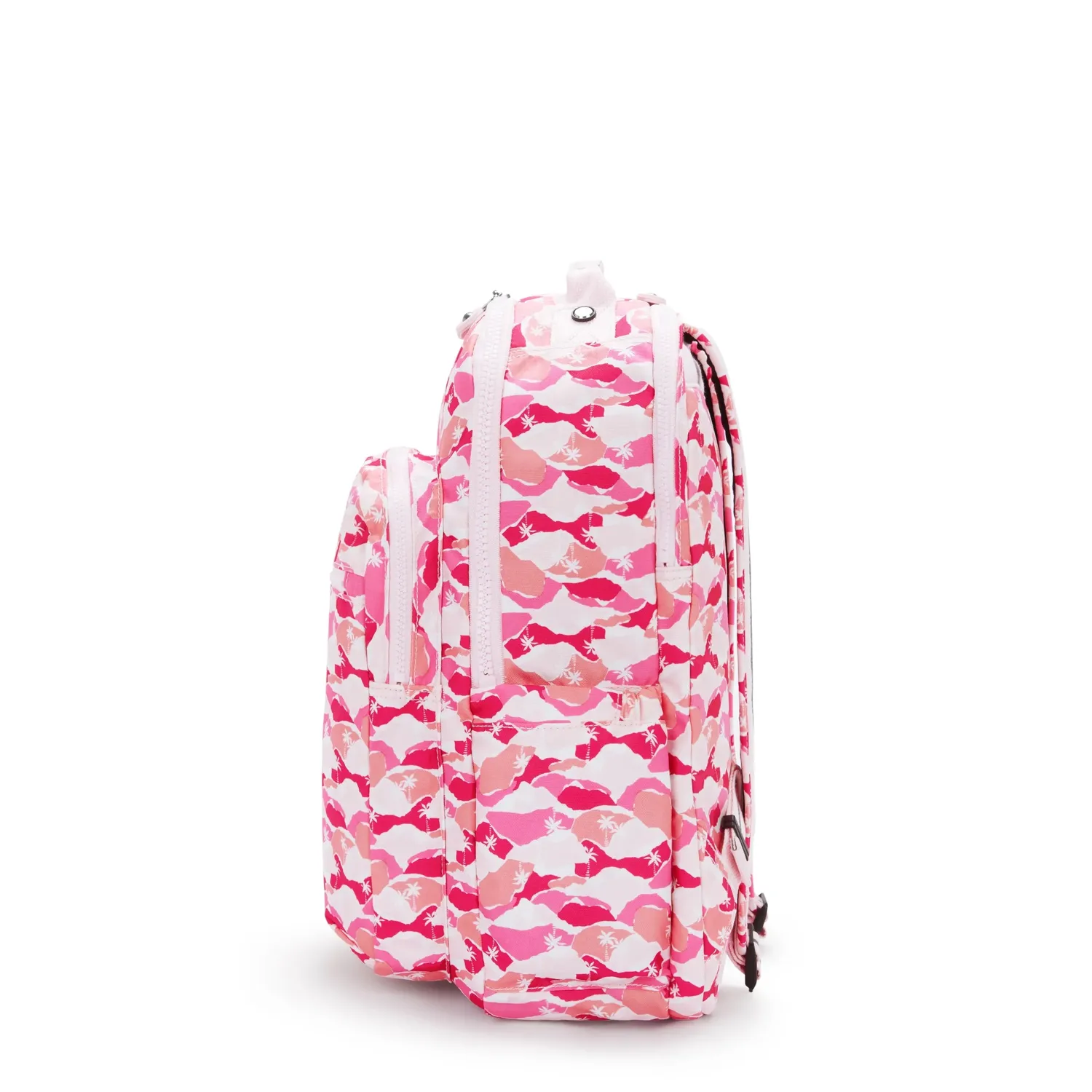 Kipling Seoul Lap rugzak Pink Palm groot 15 inch