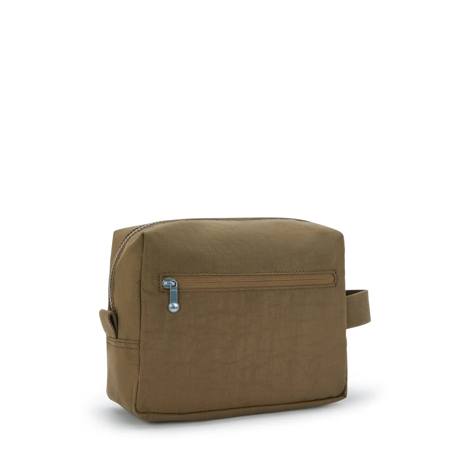 Kipling Parac toilettas groot Smooth Khaki afveegbaar