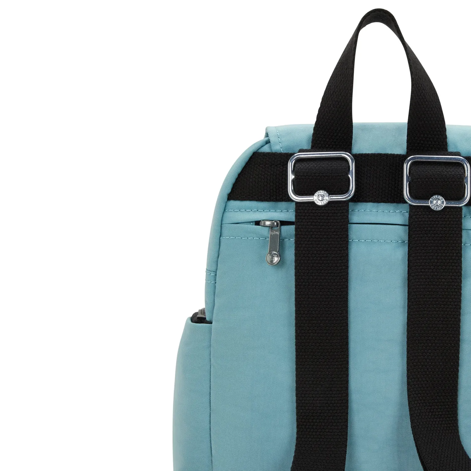 Kipling City Zip Mini rugzak Muted Sage veel vakken