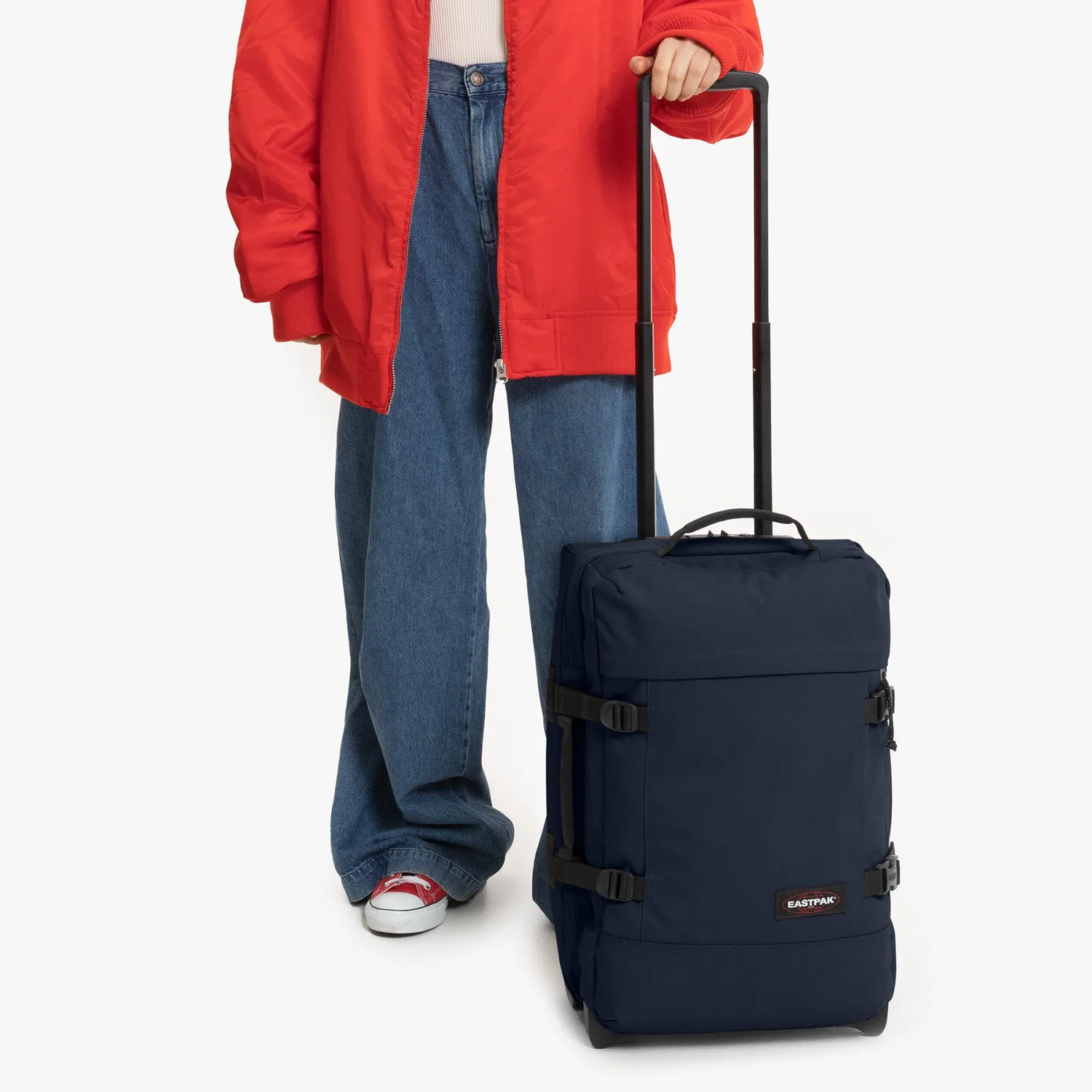 Eastpak Tranverz S handbagage koffer Ultra Marine TSA-slot
