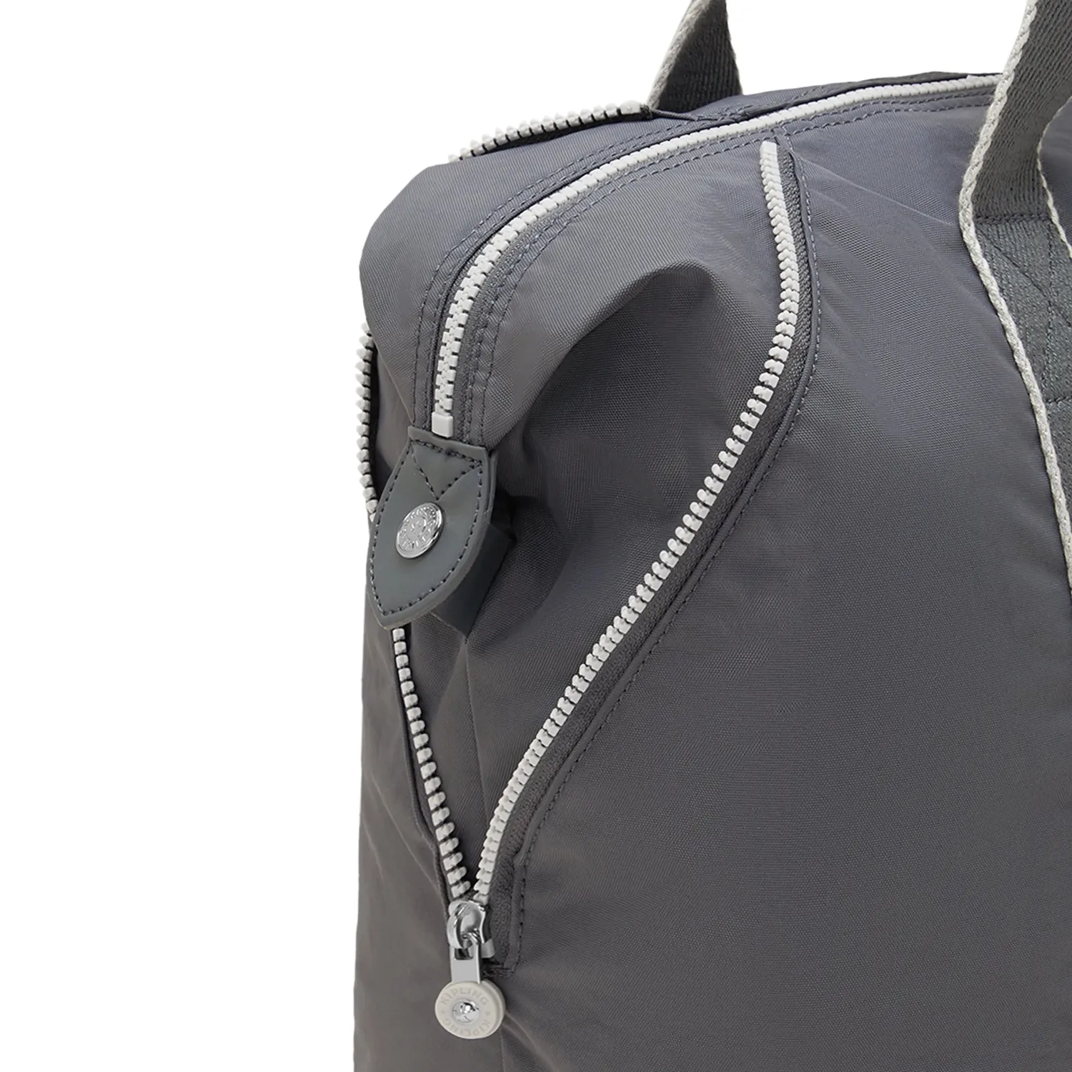 Kipling Art M draagtas Moonlit Grey groot waterafstotend
