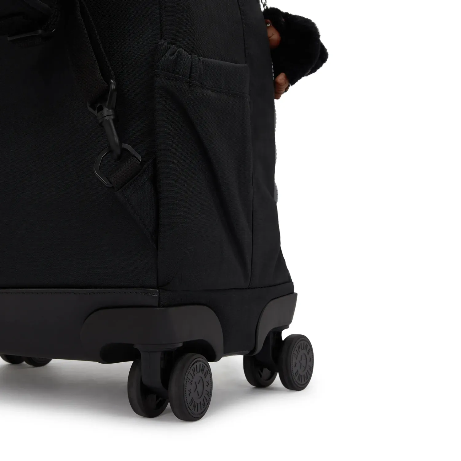 Kipling New Zea rugzak met wielen Space Black Block groot