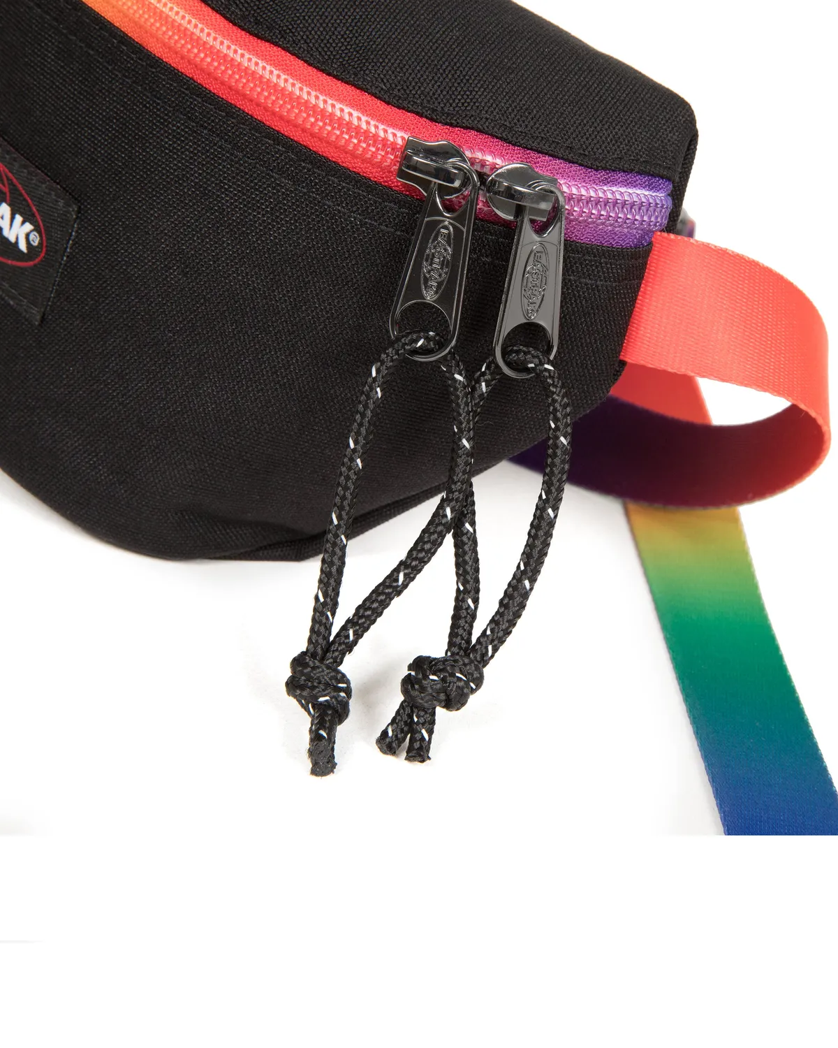 Eastpak Springer heuptas klein Rainbow Dark tie-dye vegan