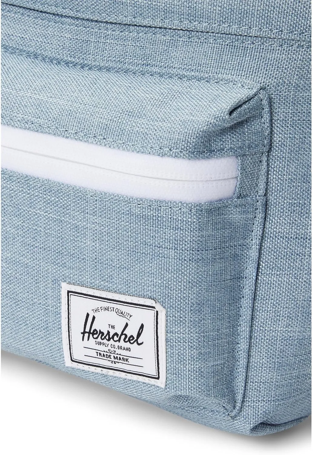 Herschel Pop Quiz Hip Pack heuptas Ashley Blue Crosshatch