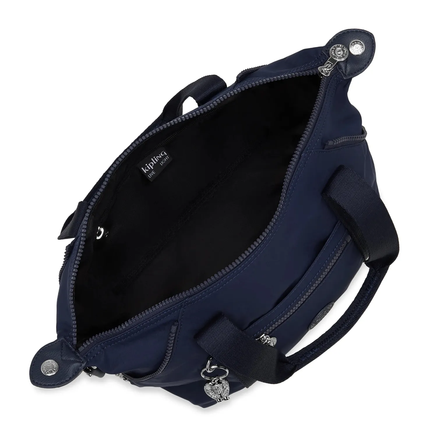 Kipling Art Mini schoudertas Infinite Blue klein waterafstotend