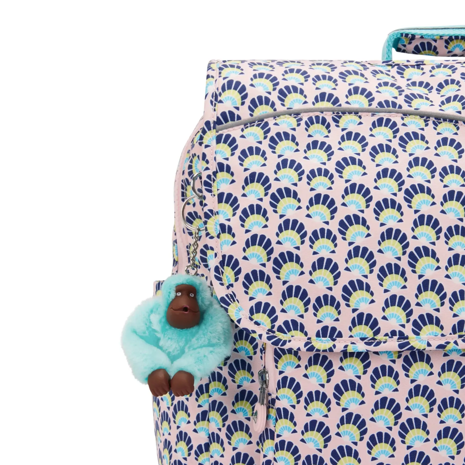 Kipling Codie L schoolrugzak Geo Shell groot met klep