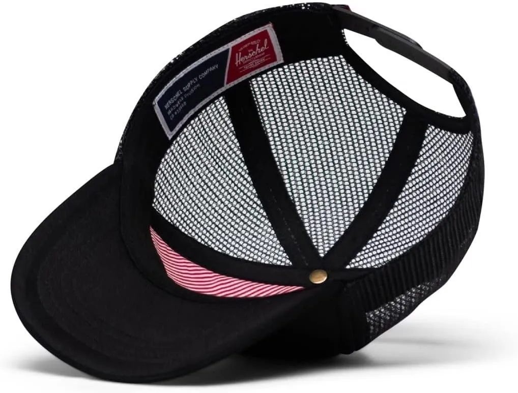 Herschel Baby Whaler pet Classic Logo zwart