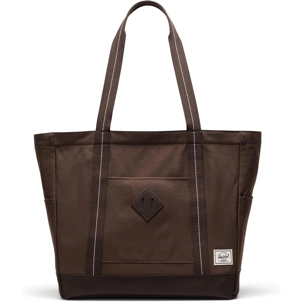 Herschel Heritage Grid tote shopper zwart