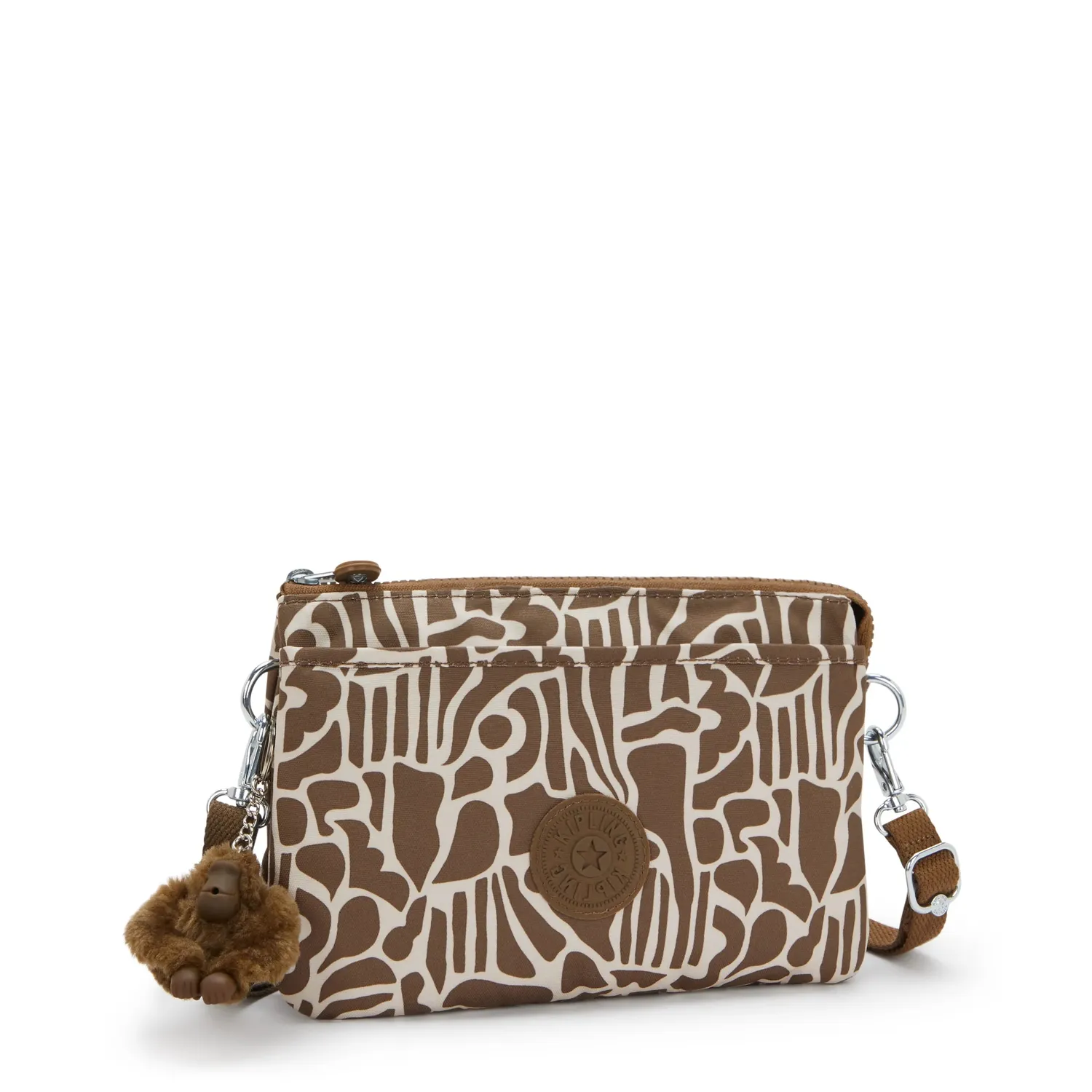 Kipling Riri schoudertas groot Cocktail Khaki lichtgewicht