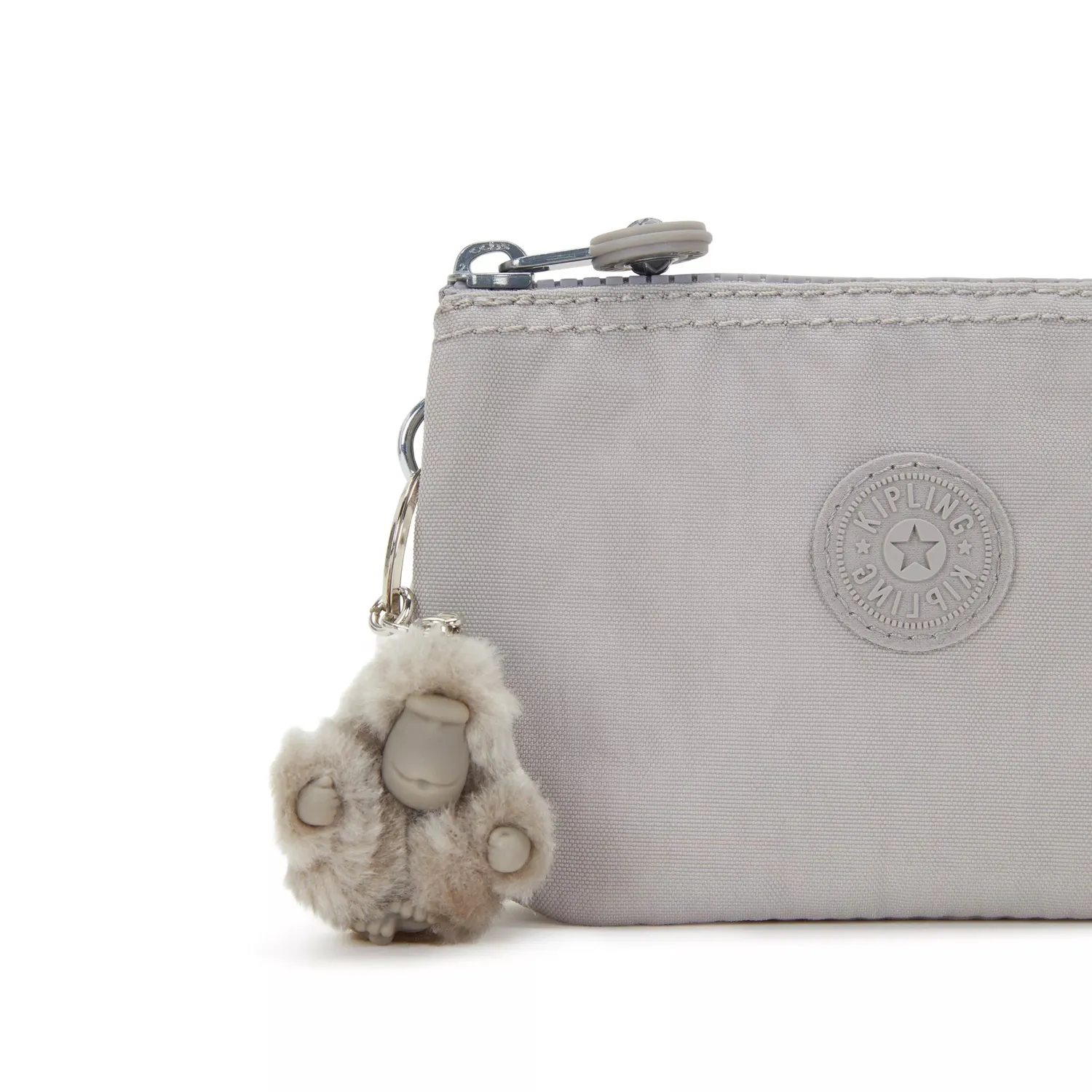 Kipling Creativity S portemonnee Grey Gris klein grijs