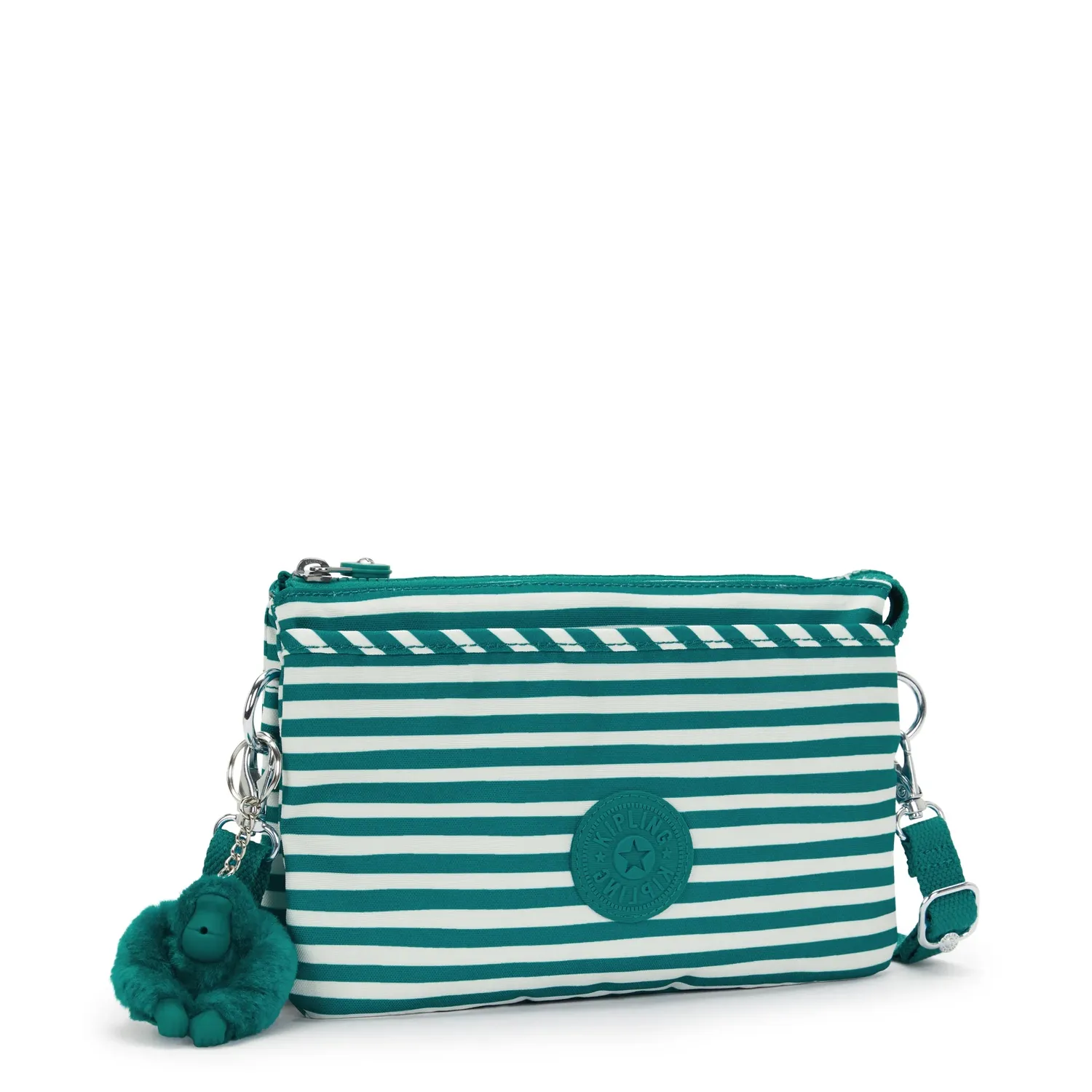 Kipling Riri crossbodytas Klein Parasol Stripes gestreept