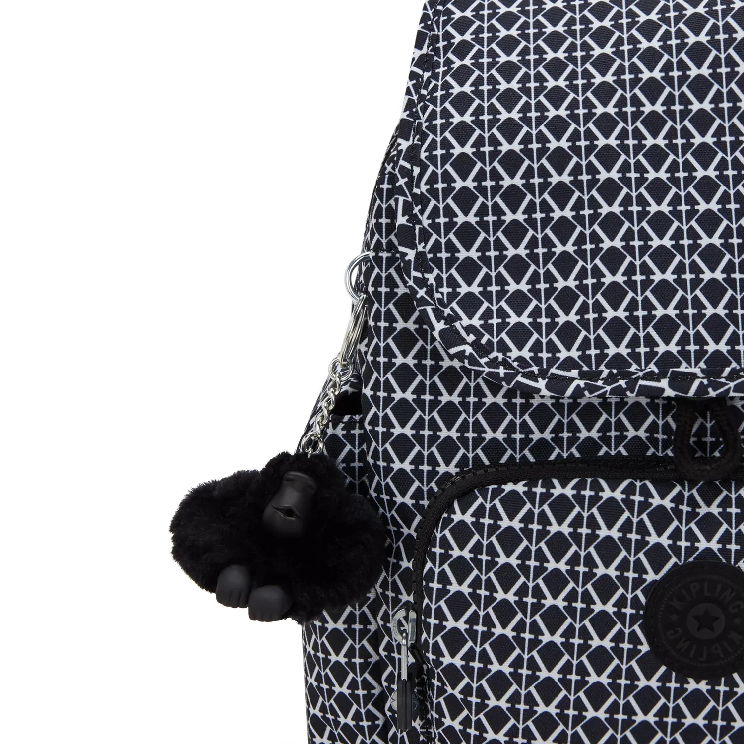 Kipling City Pack Mini rugzak Signature Print extra klein soepel