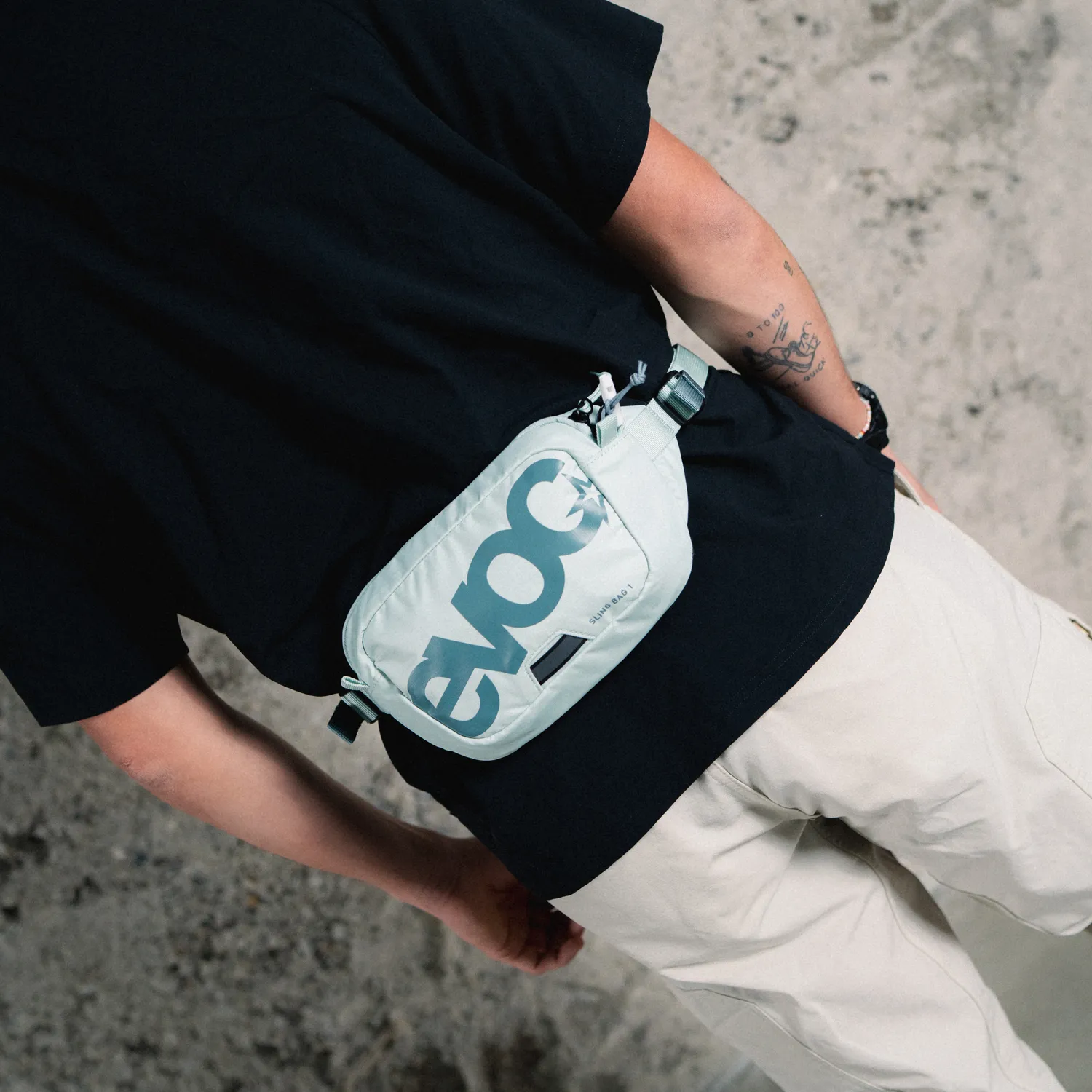 Evoc Hip Pack Kids heuptas zwart kinderen