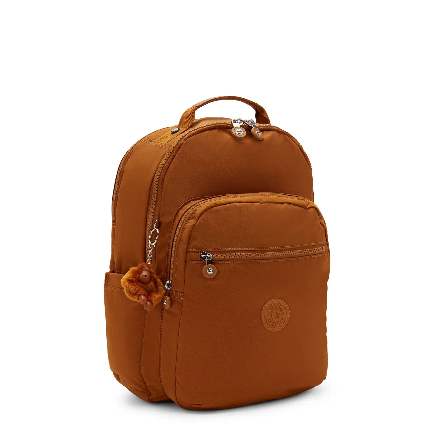 Kipling Seoul Lap rugzak Stylish Mokka Groot 15 inch