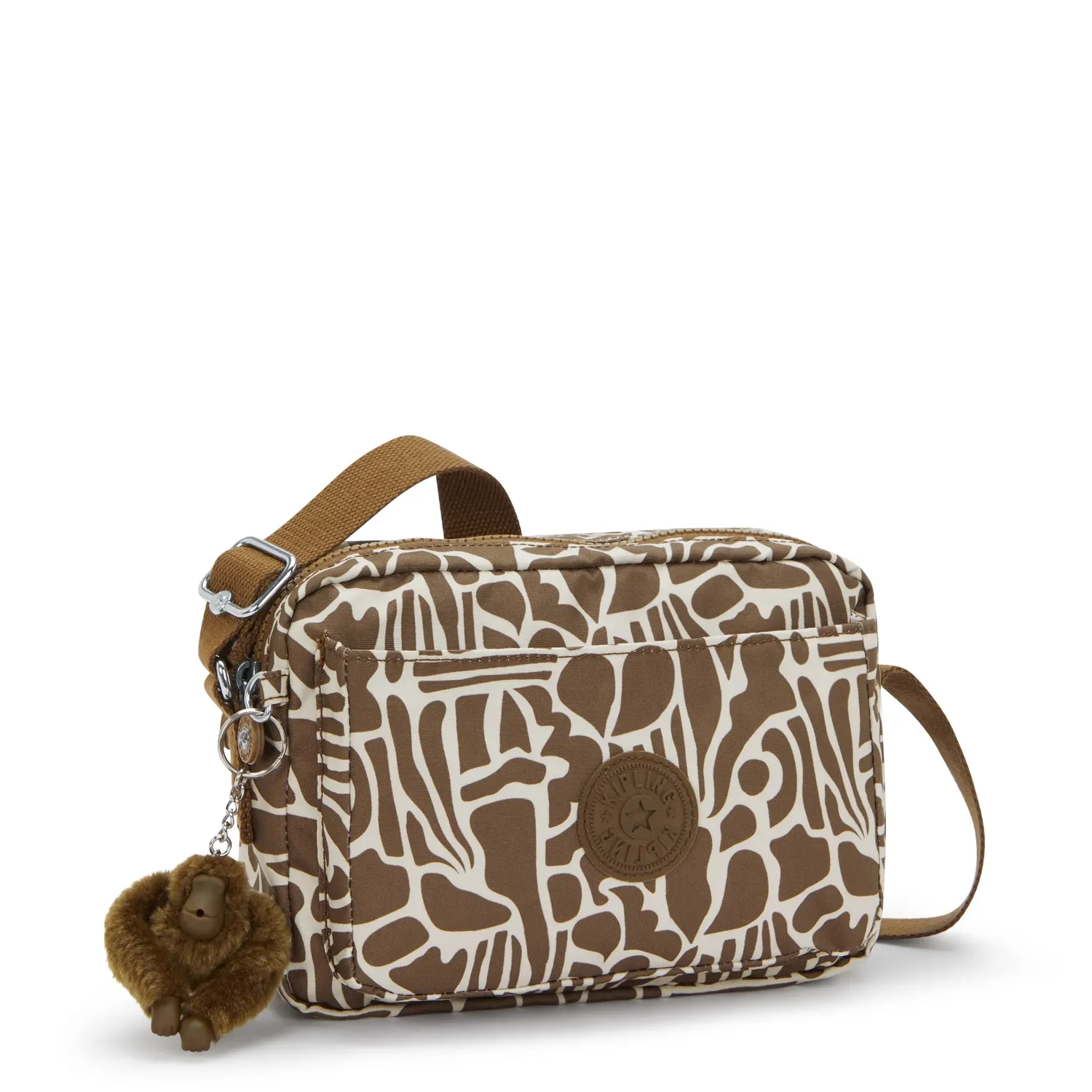 Kipling Abanu M schoudertas Medium Cocktail Khaki voorraad
