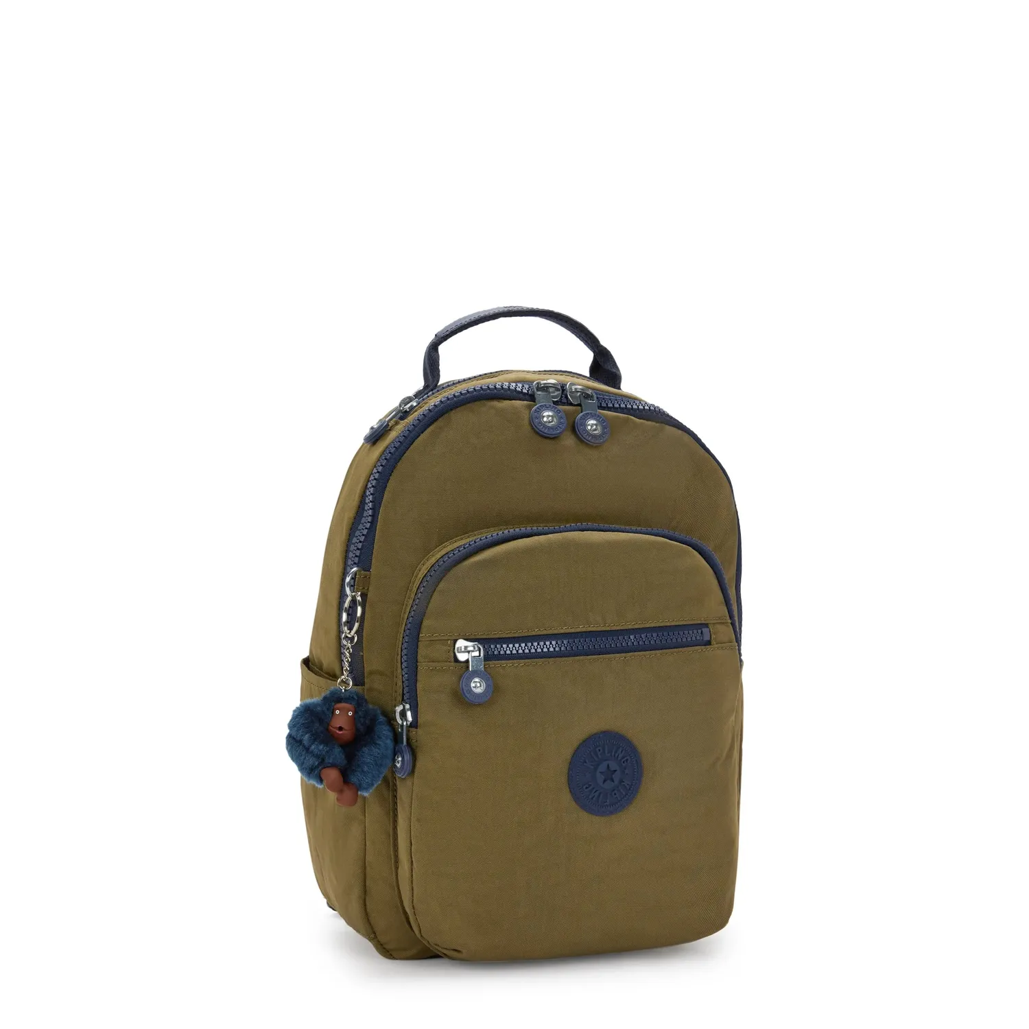 Kipling Seoul S rugzak klein Treasure Green waterafstotend