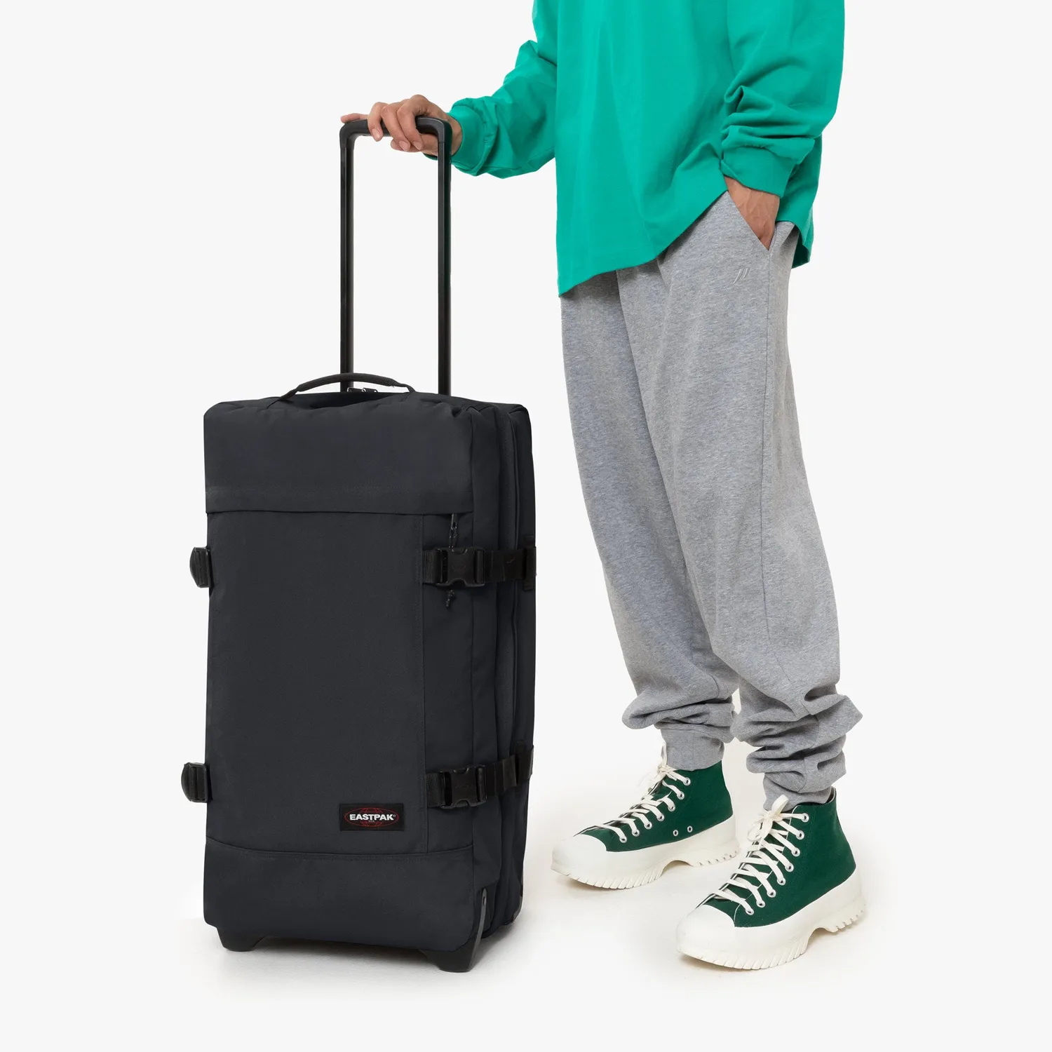 Eastpak Tranverz M koffer Midnight medium waterafstotend