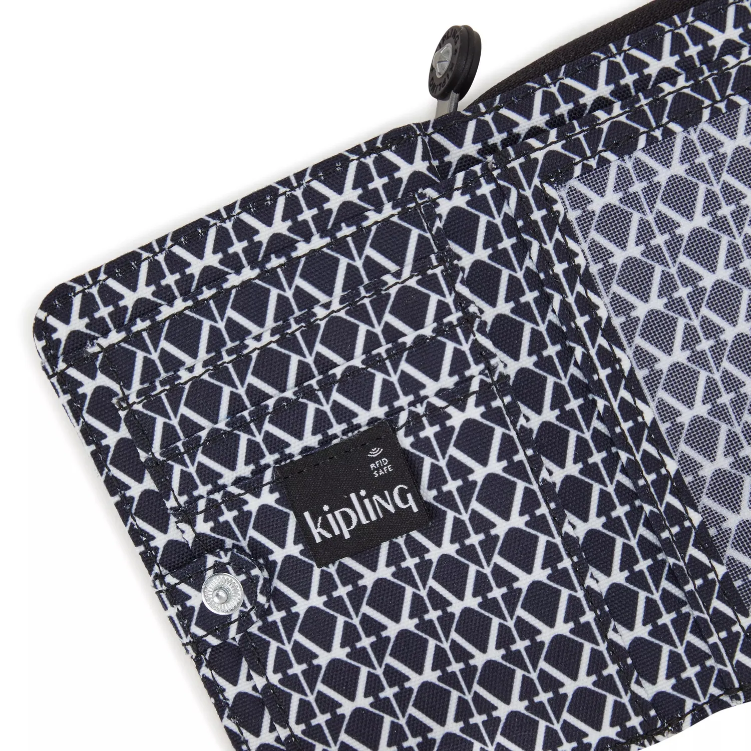 Kipling Money Love portemonnee Signature Print Medium RFID
