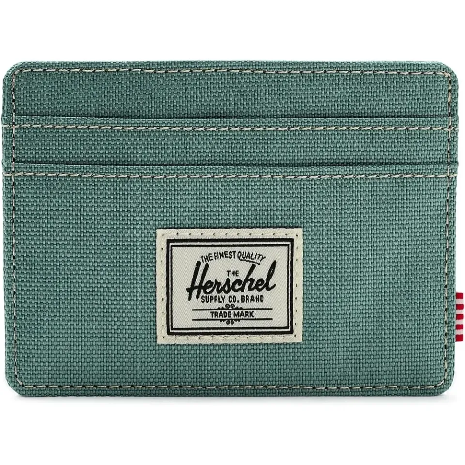 Herschel Charlie kaarthouder trellis compact portemonnee