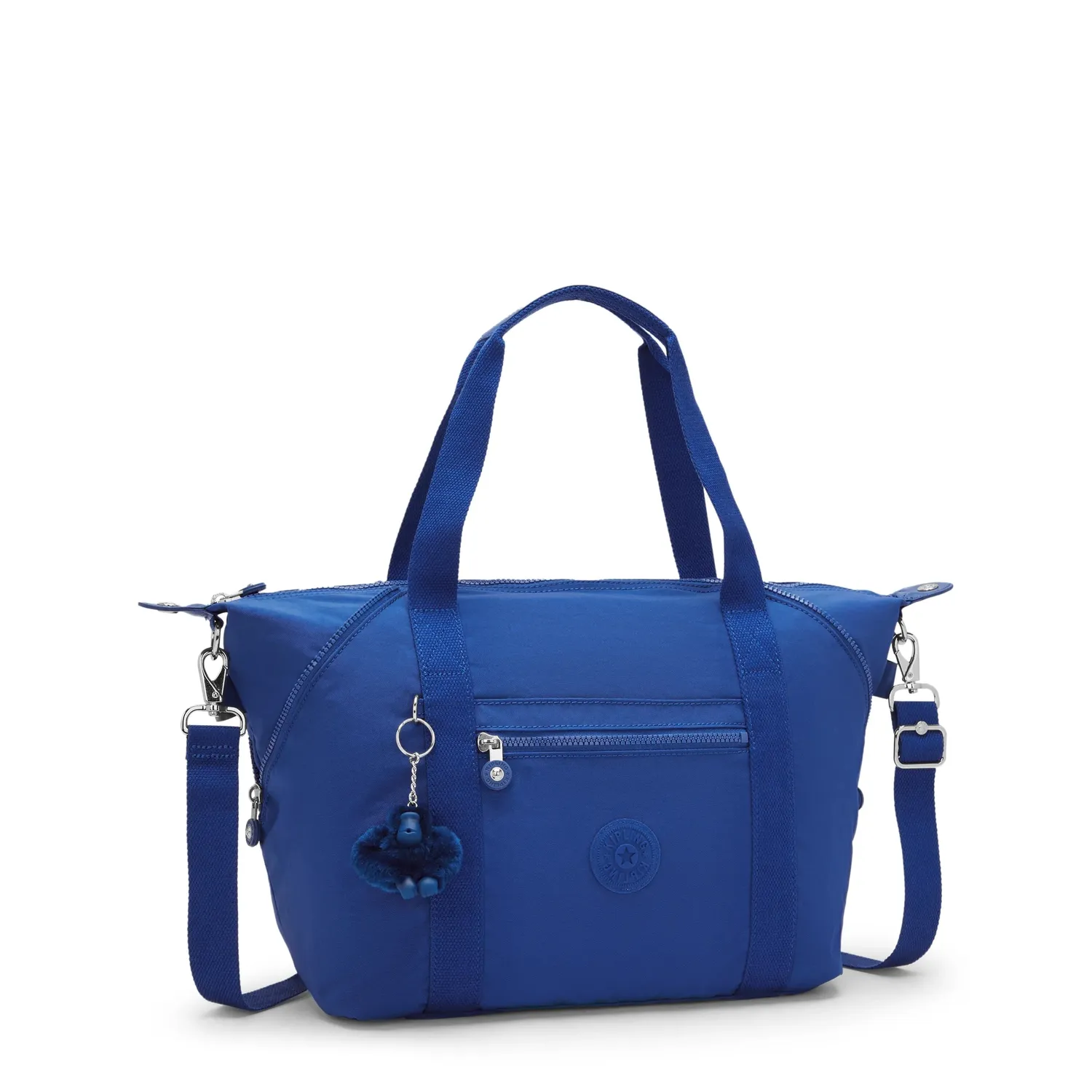 Kipling Art schoudertas Medium Blazing Blue felblauw