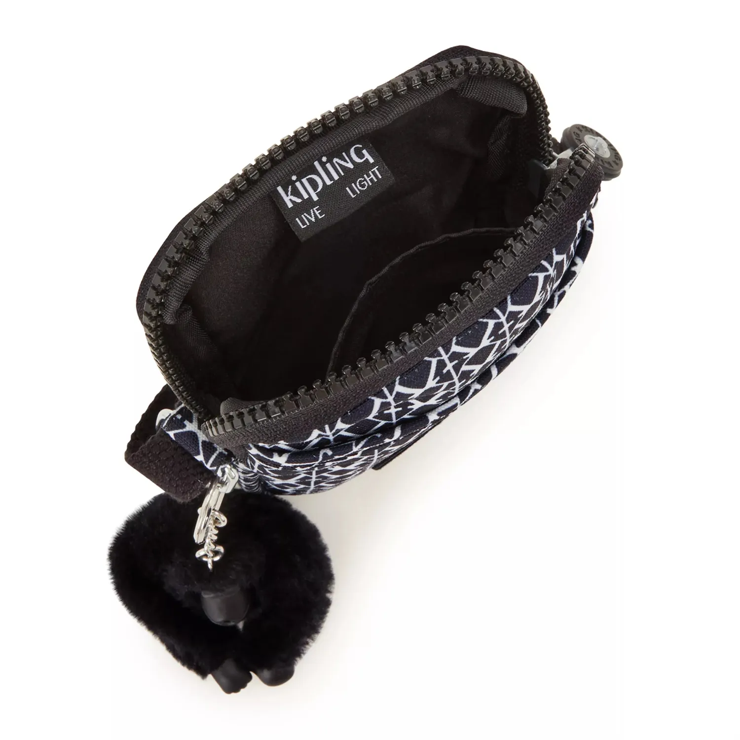 Kipling Tally telefoontas Signature Print Klein bedrukt