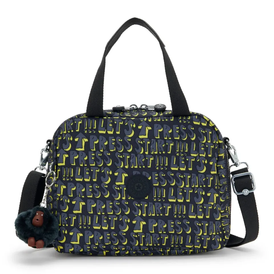 Kipling Miyo lunchtas Groot Lets Play Print geïsoleerd