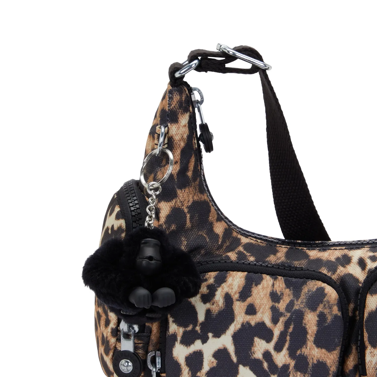 Kipling Rikka S crossbodytas Wild Leopard klein