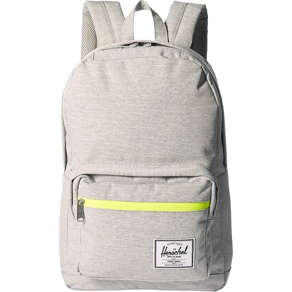 Herschel Supply Pop Quiz Offset rugzak Light Grey Crosshatch canvas
