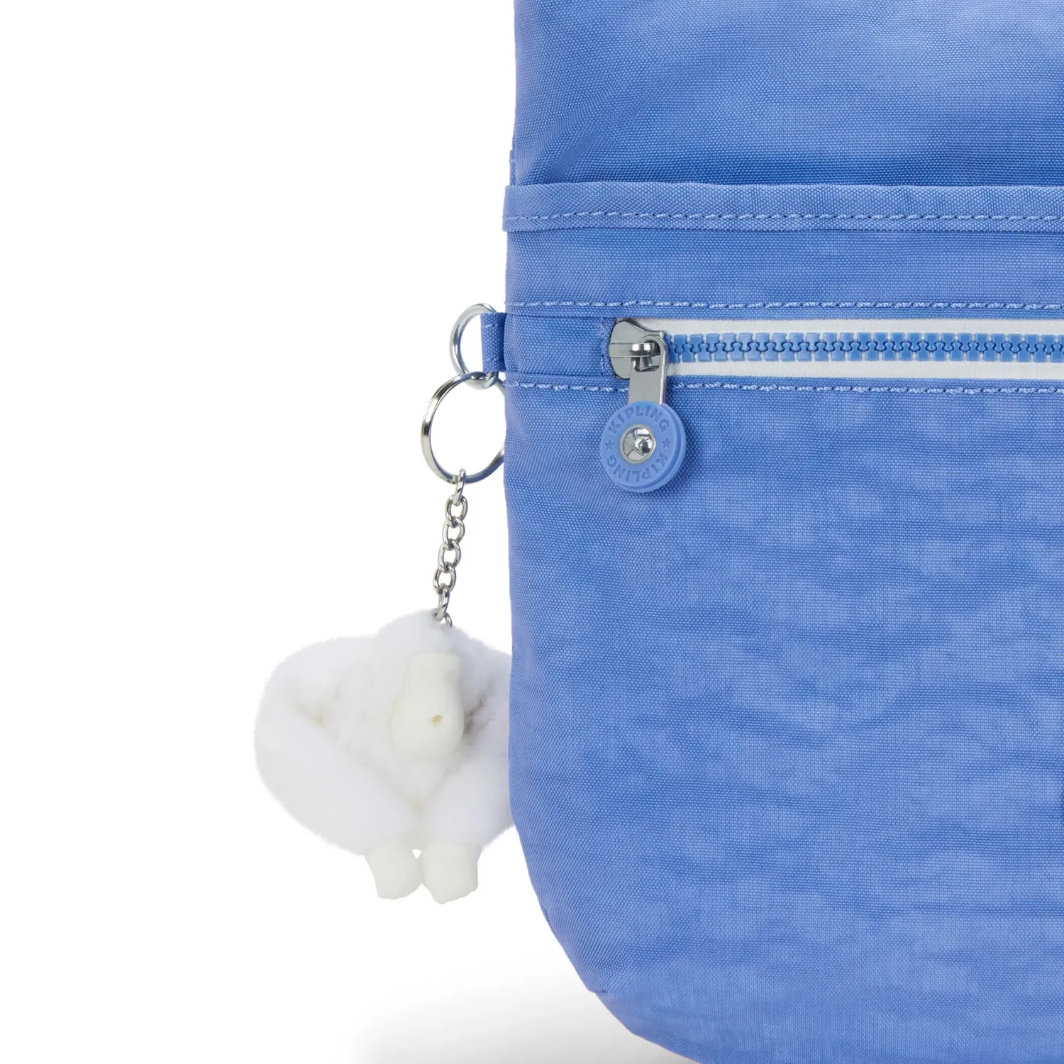 Kipling Arto schoudertas Medium Cocktail Blue met ritsvakken