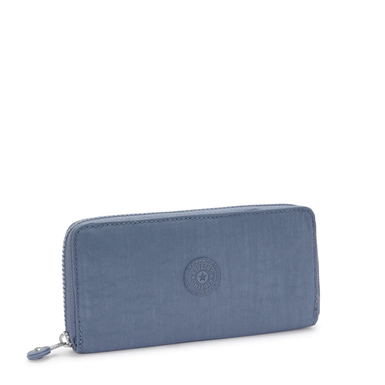 Kipling Money World portemonnee blue stone groot 12 kaartsleuven
