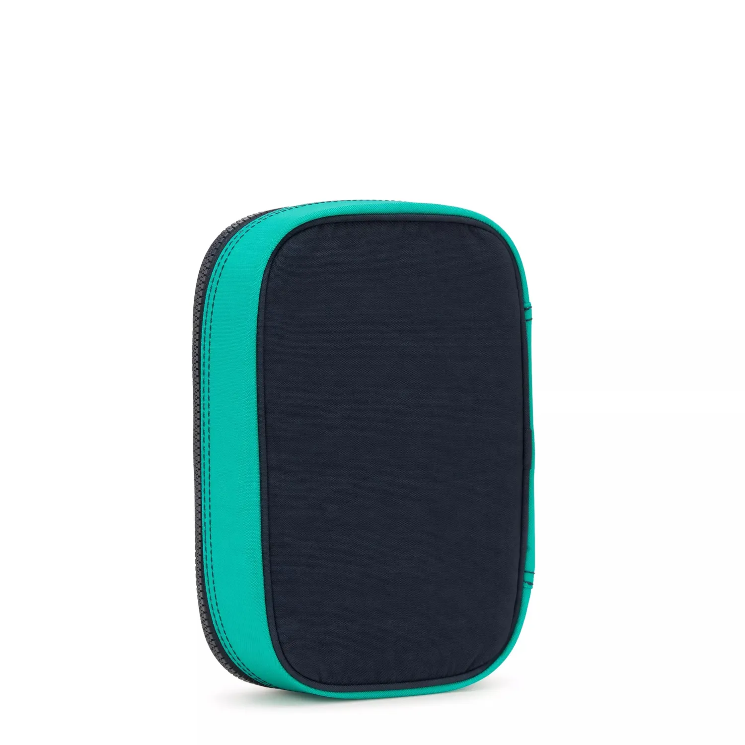 Kipling 100 PENS pennenzak Groot Blue Green Block nylon