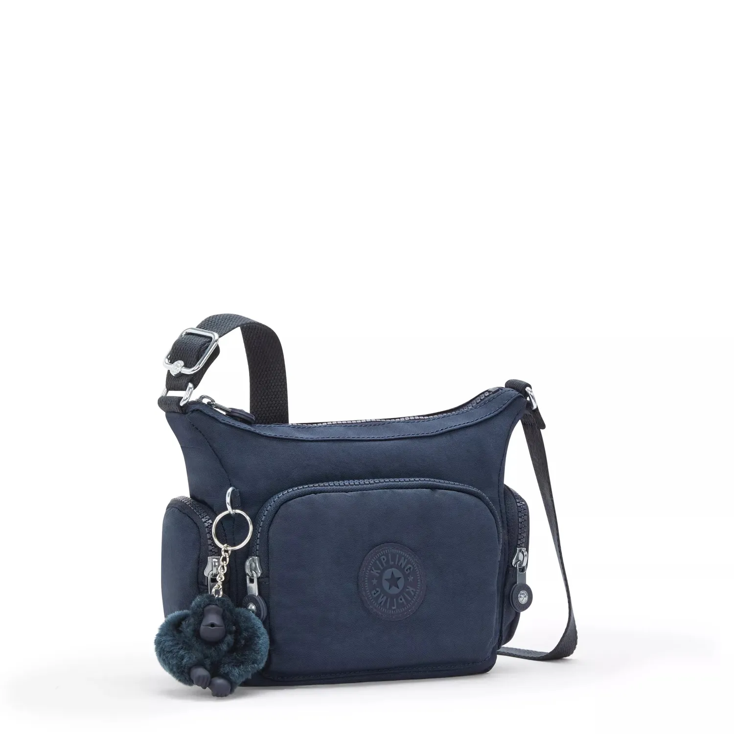 Kipling Gabbie Mini schoudertas klein Blue Bleu 2 waterafstotend