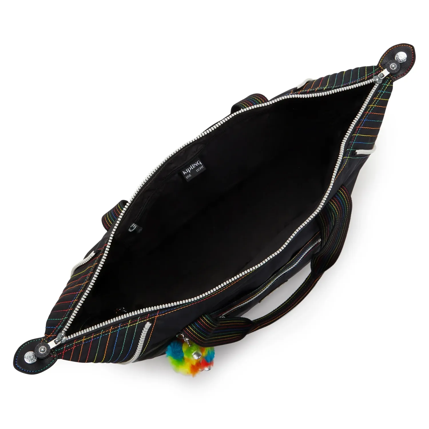 Kipling Art M draagtas Rainbow Dash Black waterafstotend