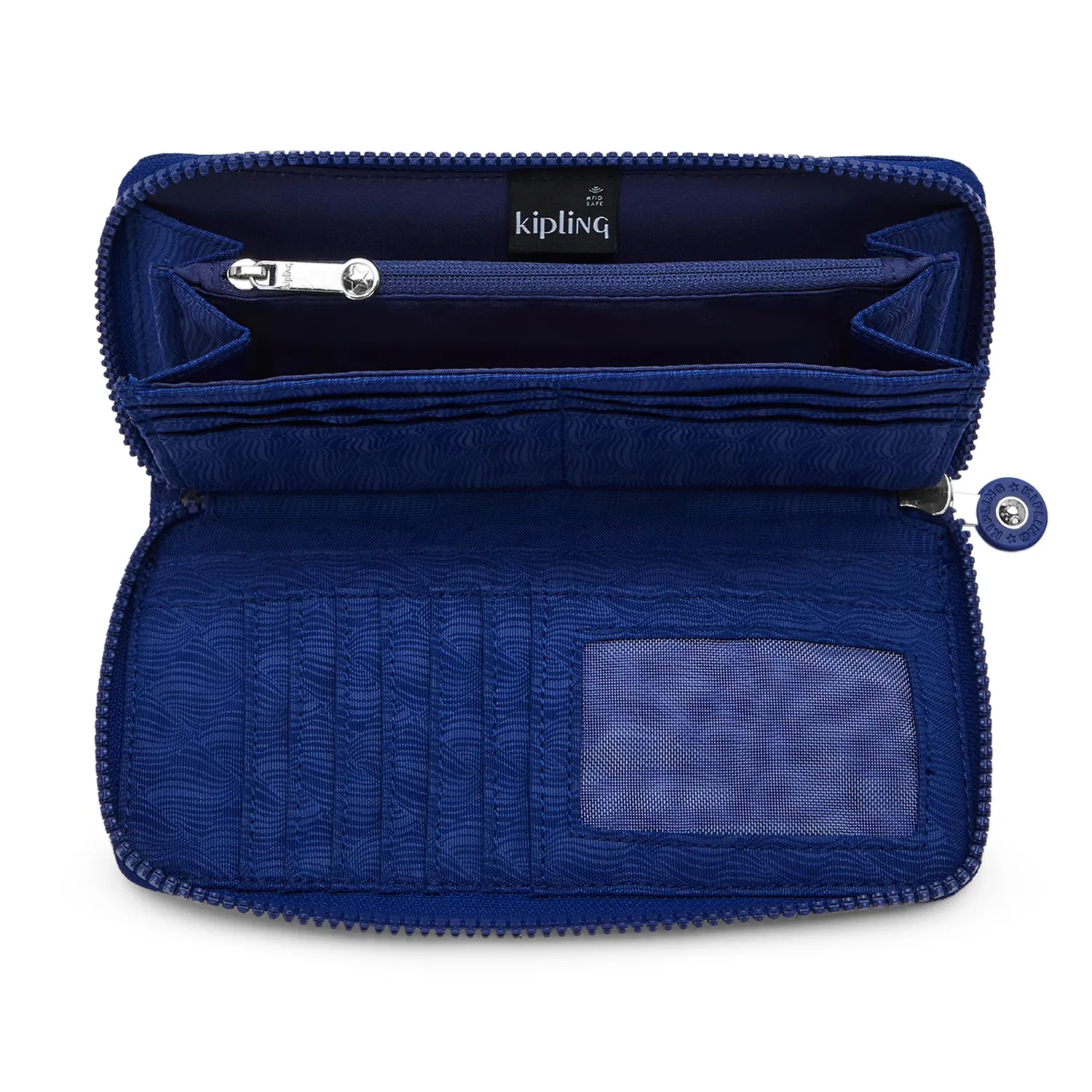 Kipling Money World grote portemonnee Diamond Wave Emboss